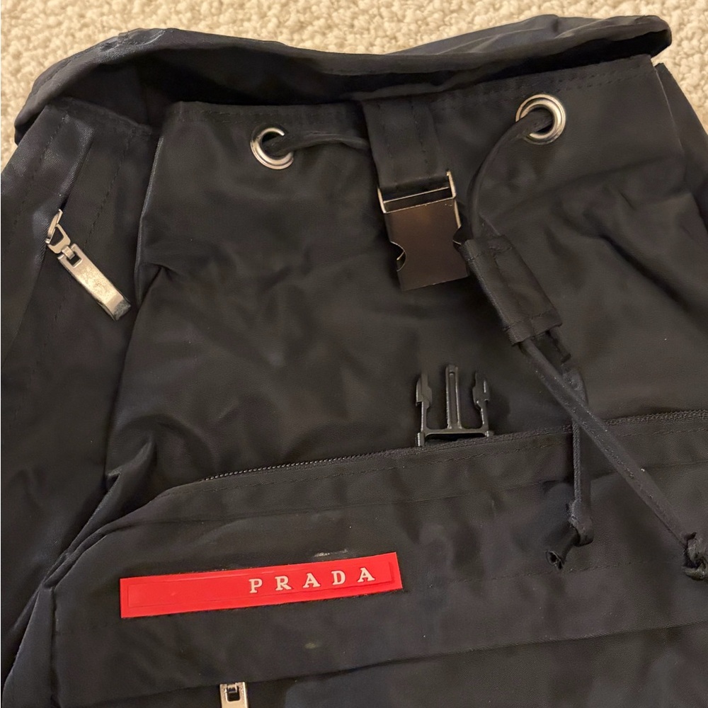 Prada Black Backpack - image 4